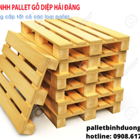 Pallet gỗ 4 hướng nâng tải trọng 100kg